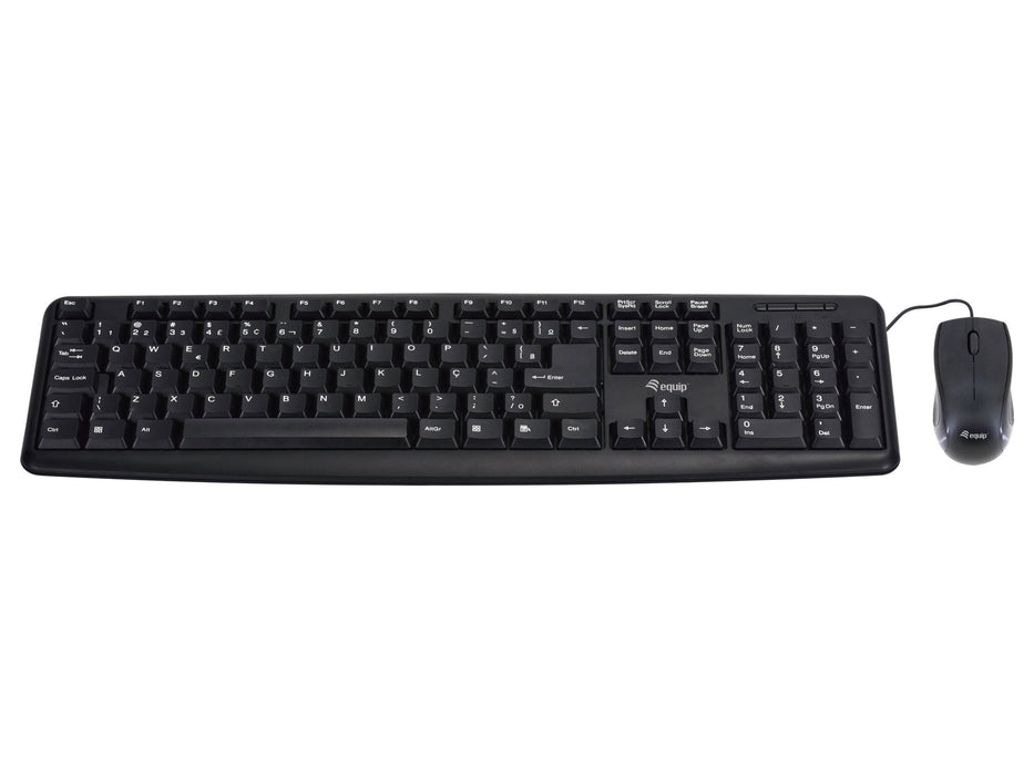 EAN 4015867208601 - Equip 245202 teclado Ratón incluido Oficina USB QWERTY Portugués Negro imagen 6