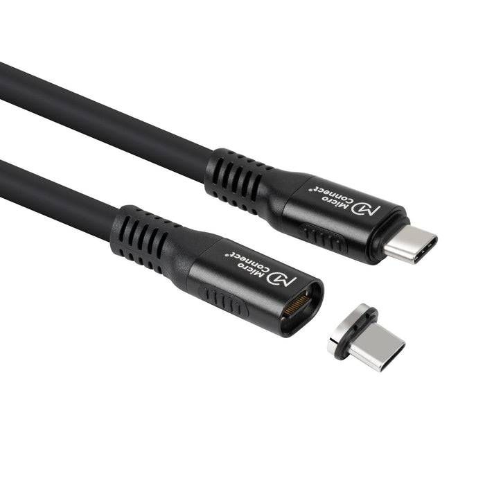 EAN 5715328135550 - Microconnect MC-LS-USB4CC0.15 cable USB USB4 Gen 3x2 0,15 m USB C Negro imagen 4