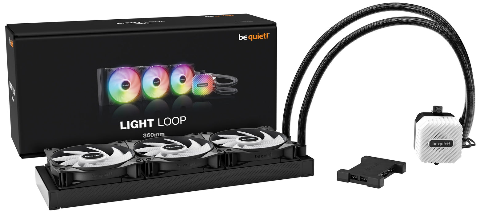 EAN 4260052191132 - be quiet! LIGHT LOOP 360mm Black Procesador Sistema de refrigeración líquida todo en uno 12 cm Negro 1 pi imagen 4
