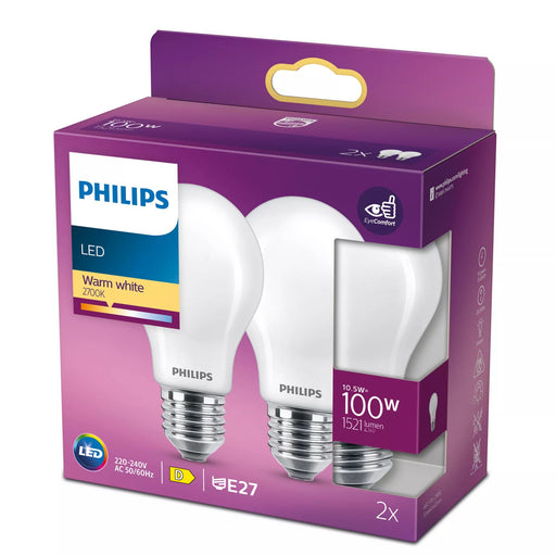 EAN 8718699763695 - Philips 8718699763695 lámpara LED Blanco cálido 2700 K 10,5 W D imagen 2