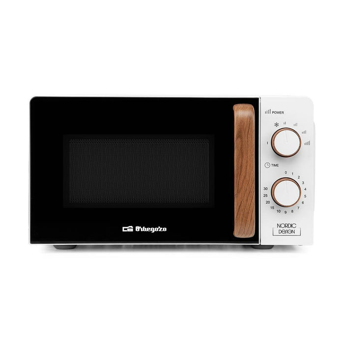EAN 8435568405677 - Orbegozo MI 2122 Negro, Blanco Solo microondas Encimera 20 L 700 W imagen 1