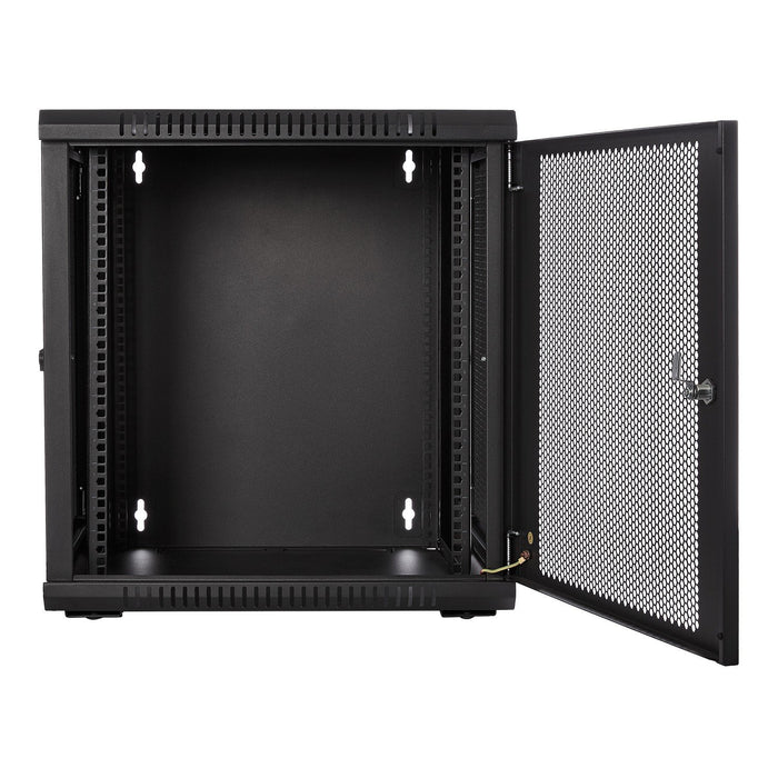EAN 662919104844 - V7 RMWC12UV450-1E armario rack 12U Bastidor de pared Negro imagen 3