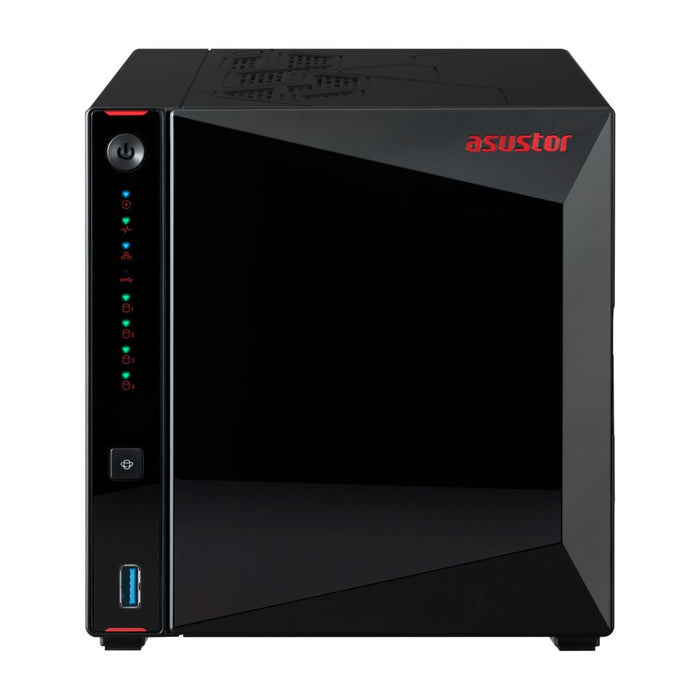 EAN 0887372140080 - Asustor AS5404T servidor de almacenamiento NAS Intel® Celeron® N5105 4 GB DDR4 0 TB ADM Negro imagen 1