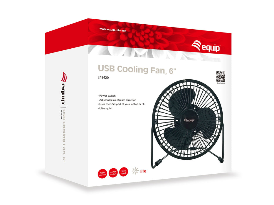 EAN 4015867221488 - Equip 245420 ventilador Negro imagen 4