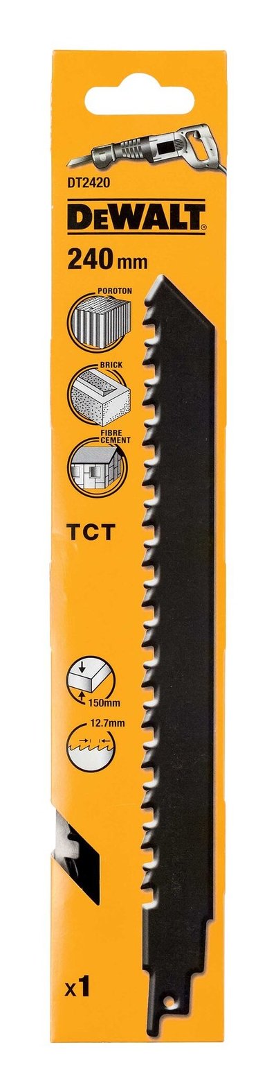 EAN 5035048072752 - DeWALT DT2420-QZ hoja de sierra de calar, de sierra de marquetería y de sierra recíproca Hoja de sierra d imagen 2