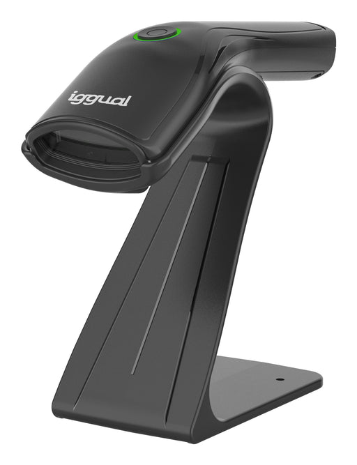 EAN 8435364320136 - iggual L2DUSB-B-AX Lector de códigos de barras portátil 1D/2D CMOS Negro imagen 1