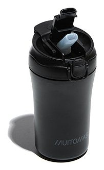 EAN 8021735209799 - Muitomas WBOTTLETH350BK taza de viaje 350 ml Negro Acero inoxidable imagen 4