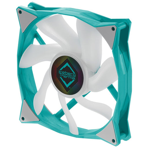 EAN 1230000071208 - Iceberg Thermal IceGALE ARGB Carcasa del ordenador Ventilador 14 cm Verde azulado 1 pieza(s) imagen 2