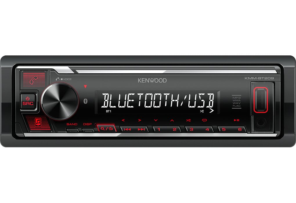 EAN 0019048233974 - Kenwood KMM-BT209 receptor multimedia para coche Negro 200 W Bluetooth imagen 1