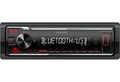 EAN 0019048233974 - Kenwood KMM-BT209 receptor multimedia para coche Negro 200 W Bluetooth imagen 1