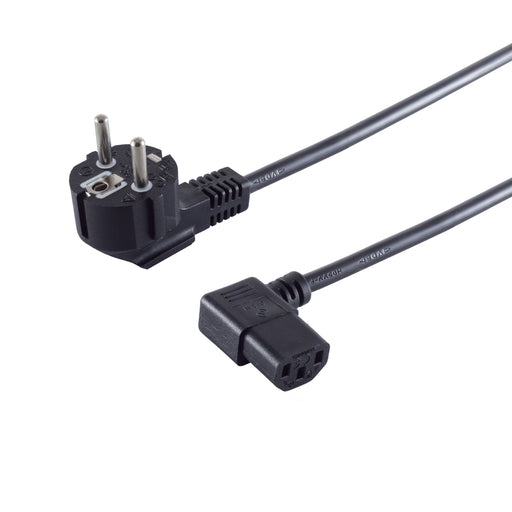 EAN 4017538049414 - S/CONN 60006-RA cable de transmisión Negro 1,8 m CEE7/7 C13 acoplador imagen 1
