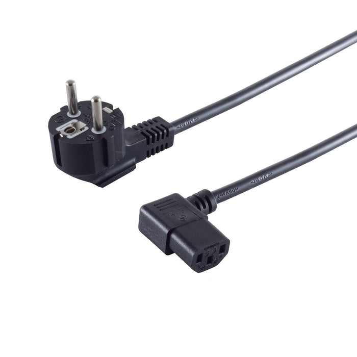 EAN 4017538049414 - S/CONN 60006-RA cable de transmisión Negro 1,8 m CEE7/7 C13 acoplador imagen 1