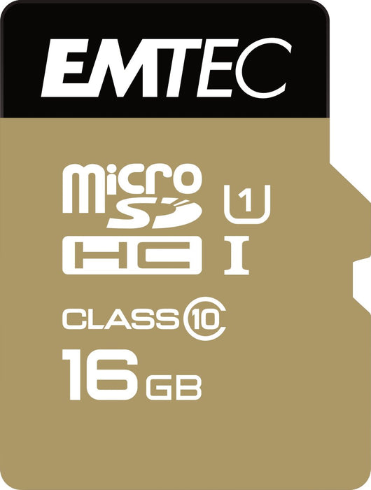 EAN 3126170142252 - Emtec microSD Class10 Gold+ 16GB MicroSDHC Clase 10 imagen 1