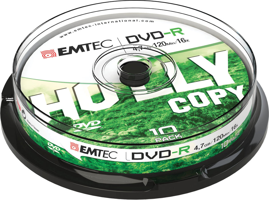 EAN 3126170114686 - Emtec ECOVR471016CB DVD en blanco 4,7 GB DVD-R 10 pieza(s) imagen 1