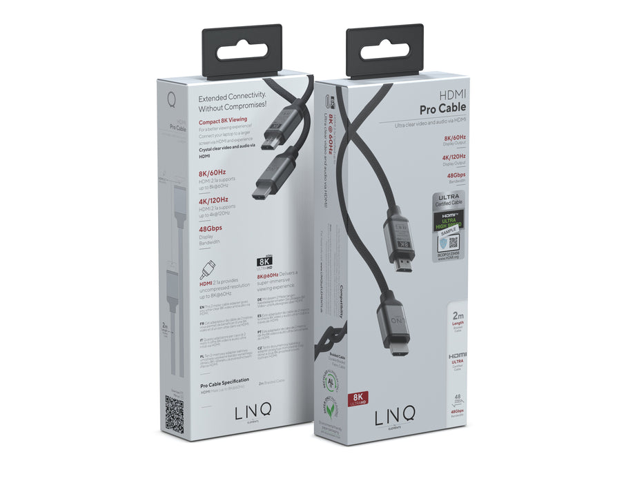 EAN 8720574620498 - LINQ LQ48027 cable HDMI HDMI tipo A (Estándar) Negro imagen 7