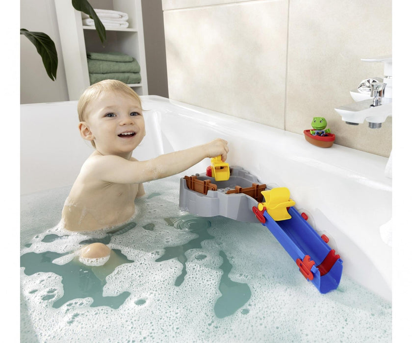 EAN 7313400013017 - Aquaplay Sploshy Mountain Set de juegos para el baño Azul, Marrón, Rojo, Amarillo imagen 4