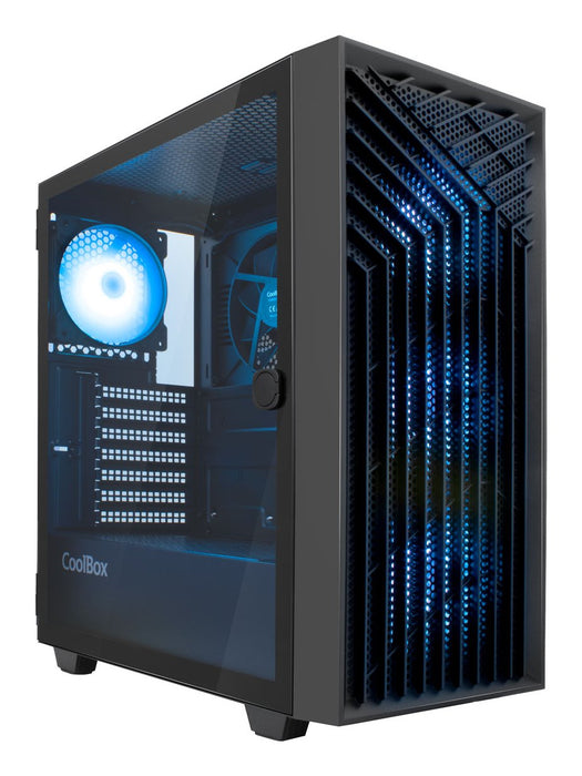 EAN 8436624420665 - CoolBox PC Gaming GA300 Grid Line Midi Tower Negro imagen 1