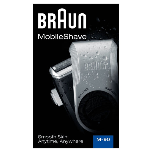 EAN 4210201649946 - Braun MobileShave PocketGo M90 Azul, Plata imagen 1