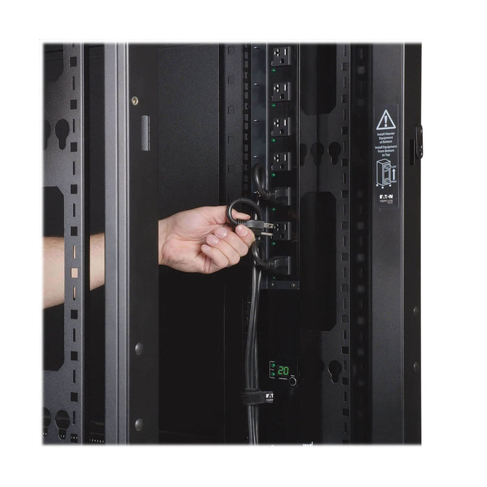 EAN 37332123770 - Tripp Lite SR42UB armario rack Rack o bastidor independiente Negro imagen 10