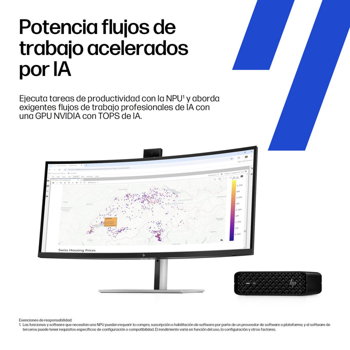 EAN 199251415012 - HP Z2 Mini G1i Workstation Desktop PC Wolf Pro Security Edition Intel Core Ultra 7 265 16 GB DDR5-SDRAM NV imagen 5