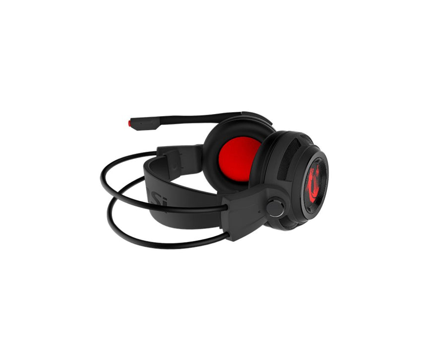 EAN 4719072606084 - MSI DS502 Auriculares Alámbrico Diadema Juego Negro, Rojo imagen 4