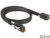 EAN 4043619833887 - DeLOCK 83388 cable Serial Attached SCSI (SAS) 0,5 m Negro imagen 2