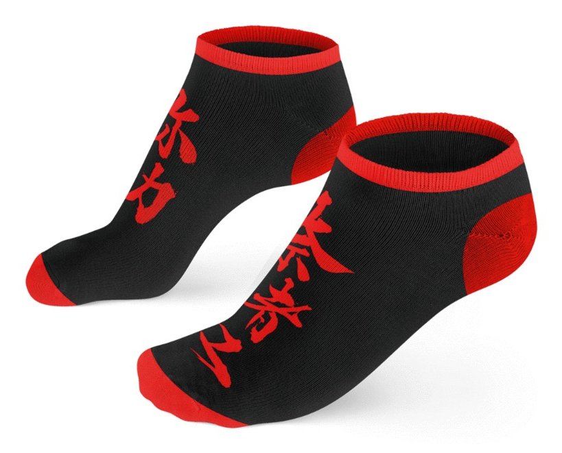 EAN 5908305247685 - Cenega Assassin's Creed Shadows Unisex Calcetines tobilleros Negro, Rojo 1 par(es) imagen 1