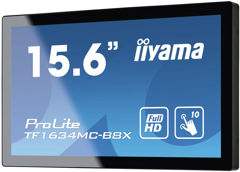 EAN 4948570118342 - iiyama ProLite TF1634MC-B8X pantalla para PC 39,6 cm (15.6") 1920 x 1080 Pixeles Full HD LED Pantalla tác imagen 5