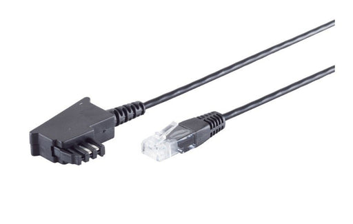 EAN 4017538131607 - S/CONN 12-09085 cable telefónico 15 m Negro imagen 1