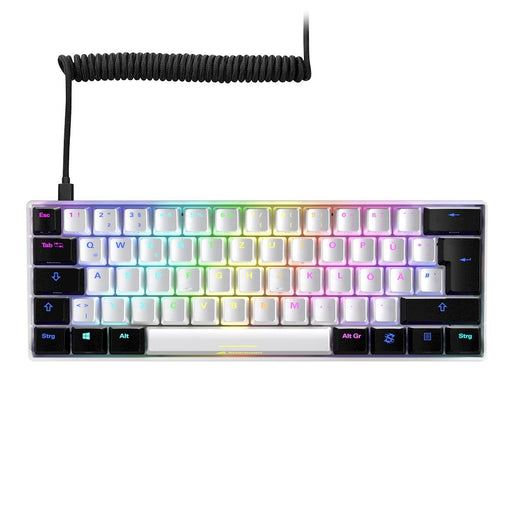 EAN 4044951033782 - Sharkoon SGK50 S4 teclado Juego USB QWERTZ Alemán Blanco imagen 2