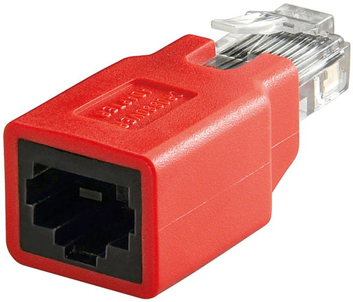 EAN 4040849689123 - Goobay 68912 cambiador de género para cable RJ-45 Rojo imagen 1