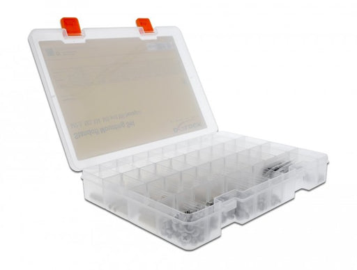 EAN 4043619183494 - DeLOCK 18349 kit de montaje Transparente, Amarillo Níquel, Acero imagen 2