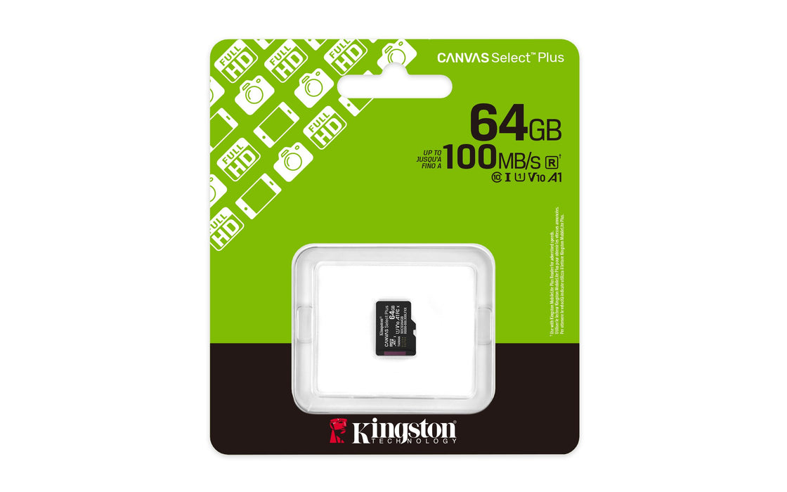 EAN 0740617348439 - Kingston Technology Canvas Select Plus Gen3 MicroSDXC UHS-I Clase 10 imagen 3