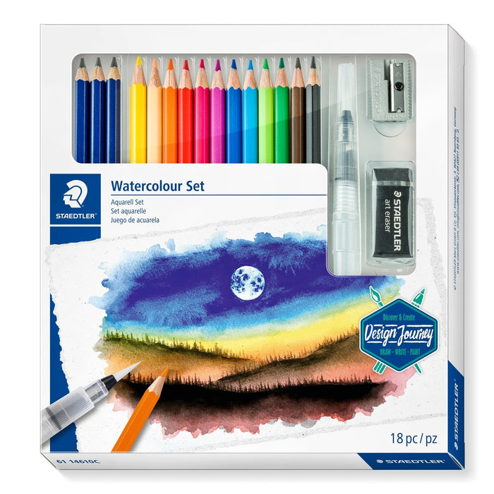 EAN 4007817066843 - Staedtler 146 10C Negro, Azul, Burdeos, Marrón, Verde, Azul claro, Verde claro, Mauve, Naranja, Melocotón imagen 1