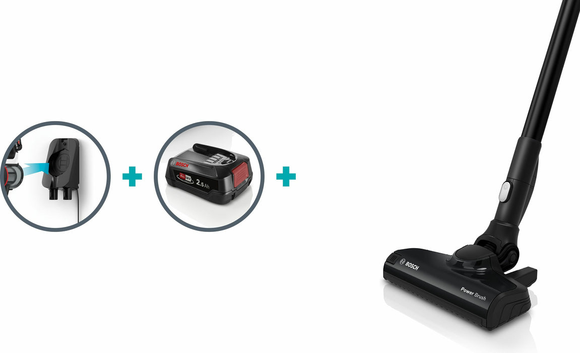 EAN 4242005238798 - Bosch Serie 6 BBS611LAG aspiradora de pie y escoba eléctrica Aspiradora escoba 2 en 1 Batería Secar Sin b imagen 11