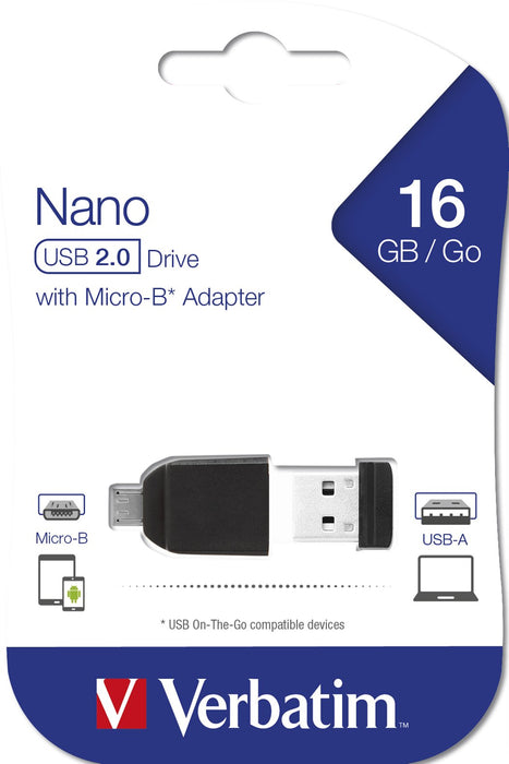 EAN 0023942498216 - Verbatim Store' n' Go Nano unidad flash USB USB tipo A 2.0 imagen 7
