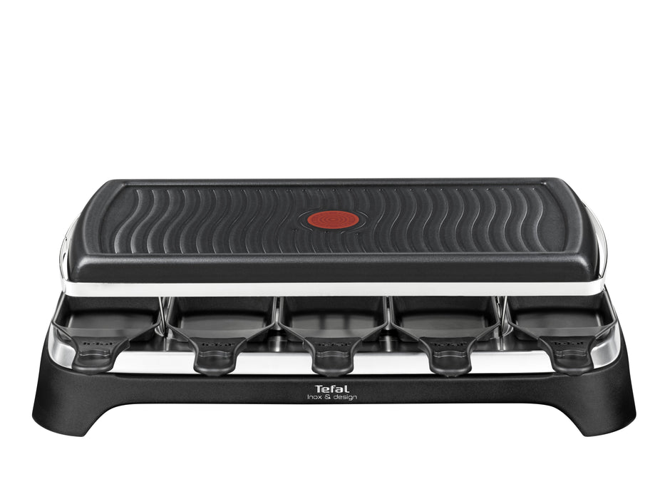 EAN 3168430851900 - Tefal RE4588 parrilla de interior 10 personas(s) 1350 W Negro, Acero inoxidable imagen 1