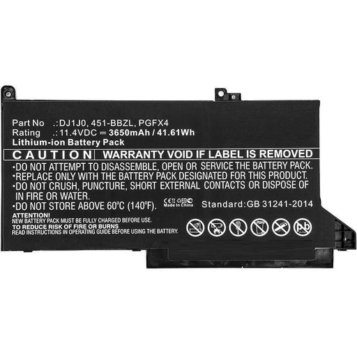 EAN 5706998637840 - CoreParts MBXDE-BA0140 refacción para laptop Batería imagen 2