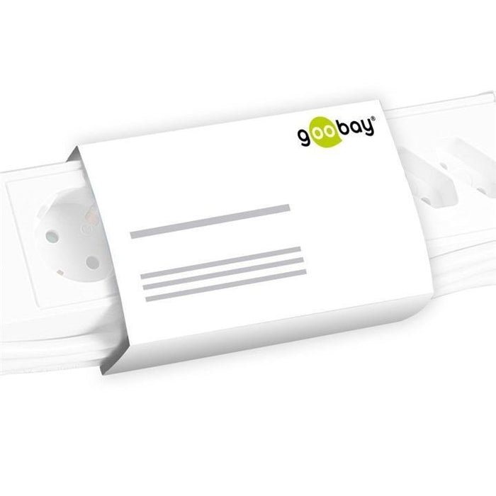 EAN 4040849451942 - Goobay 45194 base múltiple 3 m 5 salidas AC Interior / exterior Negro, Amarillo imagen 3