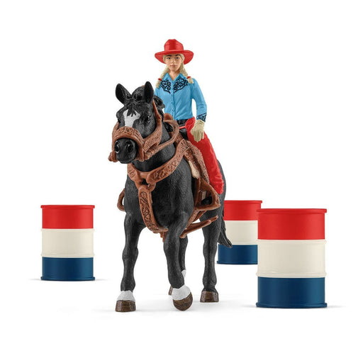EAN 4059433473734 - schleich Cowgirl Barrel Racing Fun imagen 1