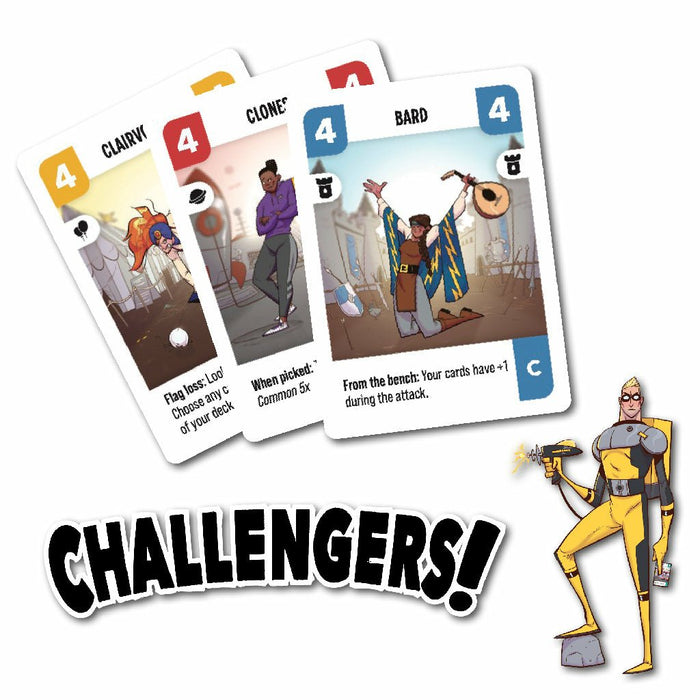 EAN 0841333121211 - Asmodee Challengers! Challengers! 45 min Juego De Cartas Intercambio de cartas imagen 9