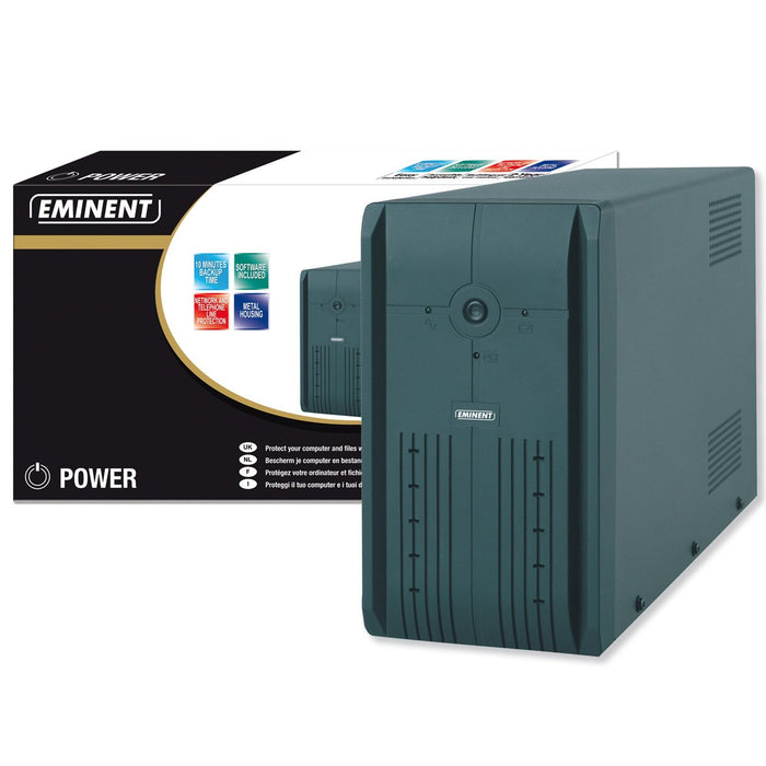 EAN 8716065218176 - Eminent UPS 600VA sistema de alimentación ininterrumpida (UPS) 0,6 kVA 360 W imagen 1