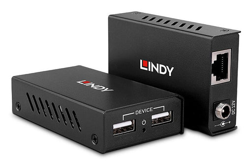 EAN 4002888434089 - Lindy 43408 extensor audio/video Transmisor y receptor de señales AV Negro imagen 1