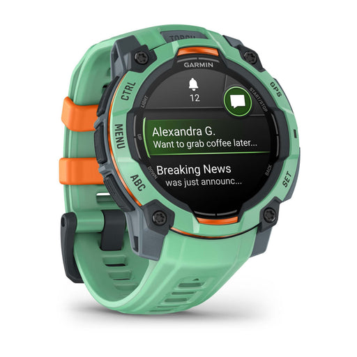 EAN 0753759339494 - Garmin Instinct 3 AMOLED 3,05 cm (1.2") 45 mm Digital 390 x 390 Pixeles Pantalla táctil Verde GPS (satéli imagen 1