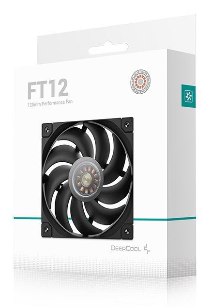 EAN 6933412710745 - DeepCool FT12 Carcasa del ordenador Ventilador 12 cm Negro 1 pieza(s) imagen 6