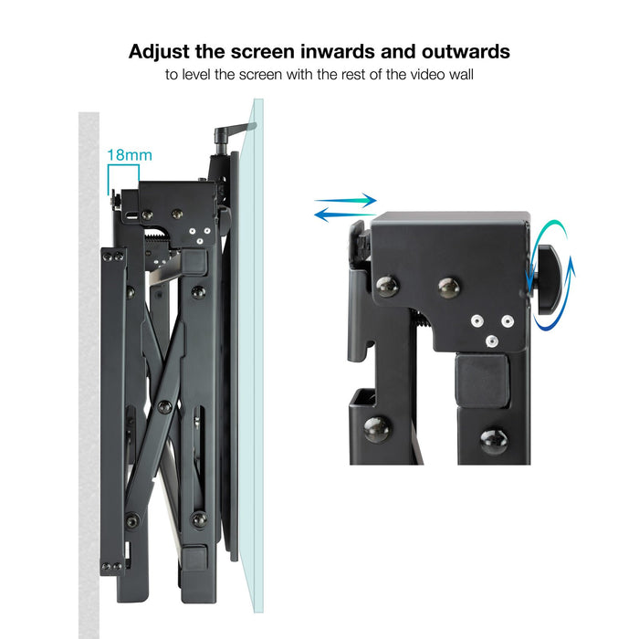 EAN 8433281013056 - TooQ TQVW5470T soporte para pantalla de señalización 177,8 cm (70") imagen 8