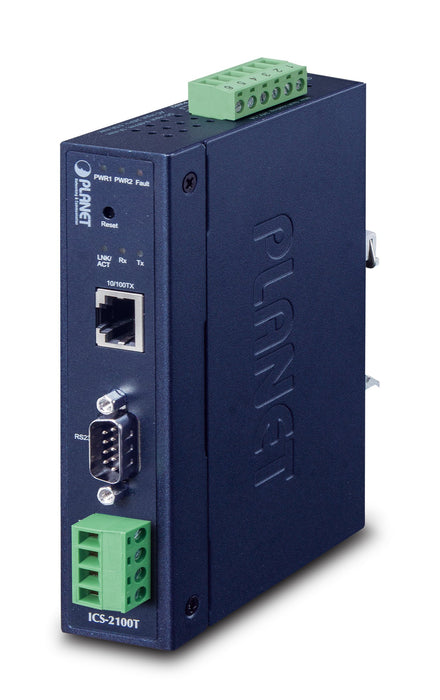 EAN 4711605285100 - PLANET IP30 Industrial 1-Port servidor serie imagen 1