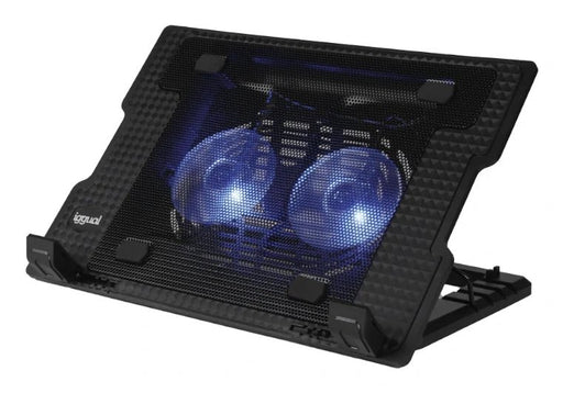 EAN 8435364319369 - iggual RP2V17A Soporte para ordenador portátil Negro 43,2 cm (17") imagen 1