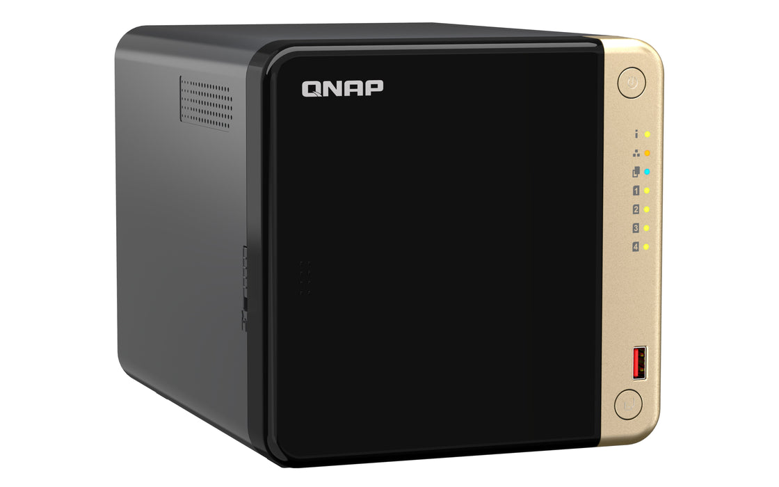 EAN 4711103082324 - QNAP TS-464 NAS Torre Intel® Celeron® N5095 8 GB DDR4 0 TB QNAP QTS Negro imagen 3