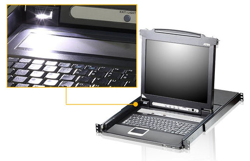 EAN 4710469344268 - ATEN CL5716M-ATA-2XK06SG consola de rack 43,2 cm (17") Negro 1U imagen 2